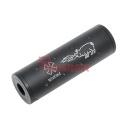 SILENCIADOR FMA STUBBY NOVESKE 107MM NEGRO