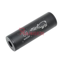 [TB703] SILENCIADOR FMA STUBBY NOVESKE 107MM NEGRO