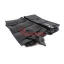 POUCH CARGADOR M4 DOBLE MOLLE TIRAS NEGRA