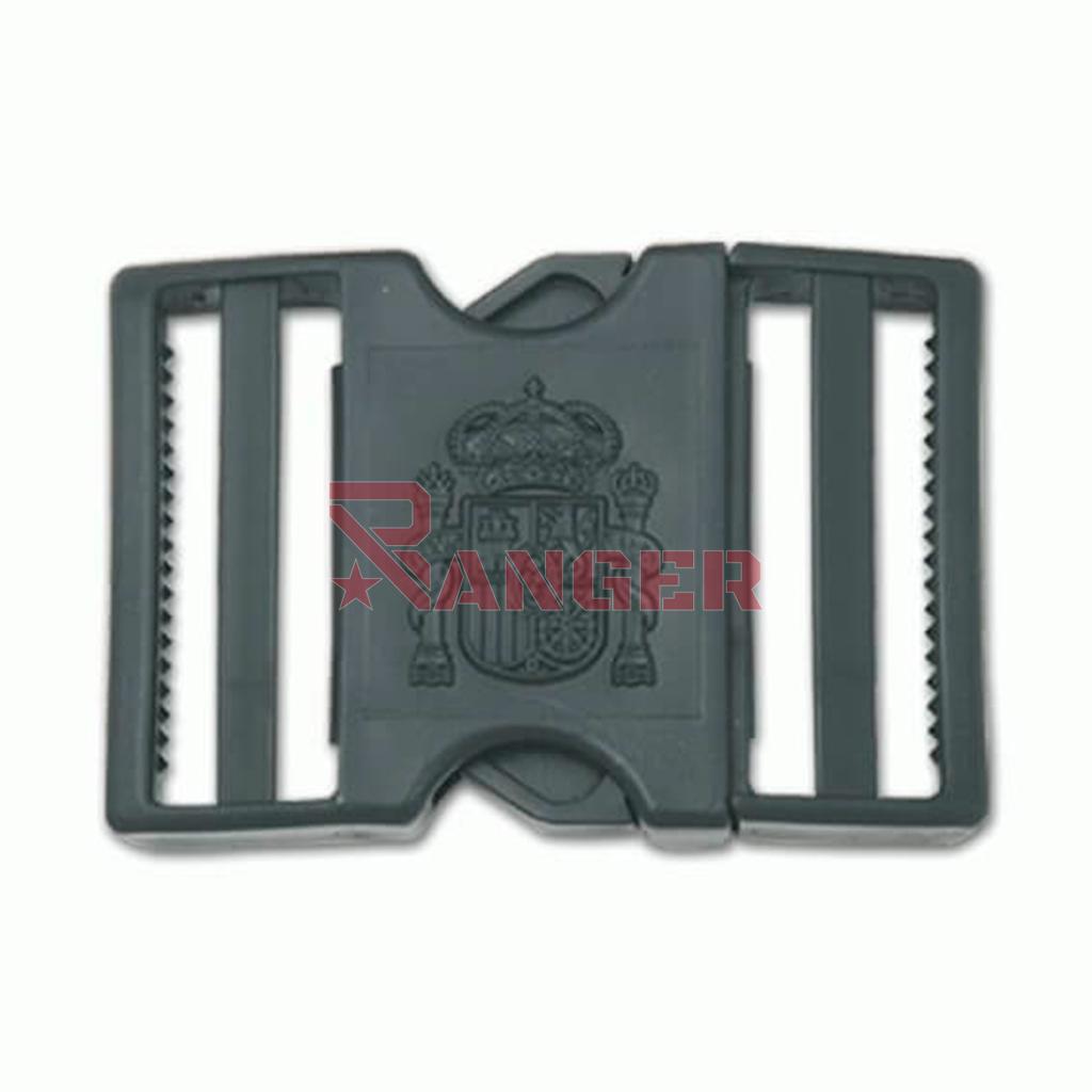 HEBILLA PVC CONSTITUCION 5CM NEGRA