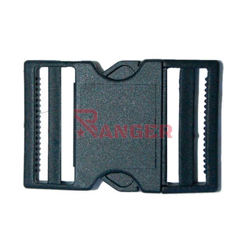 HEBILLA PVC LISA 5CM NEGRA
