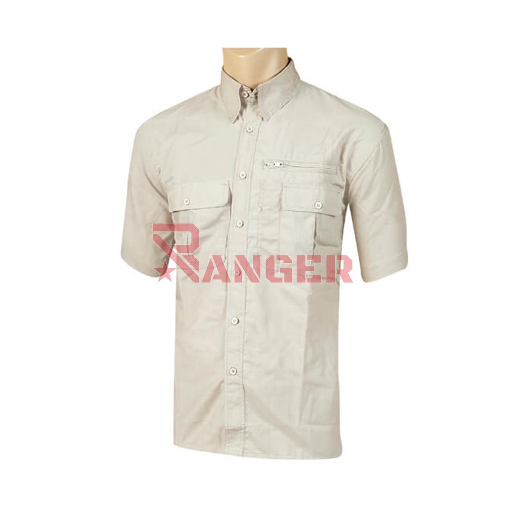 CAMISA NAIROBI M/CORTA BEIGE S