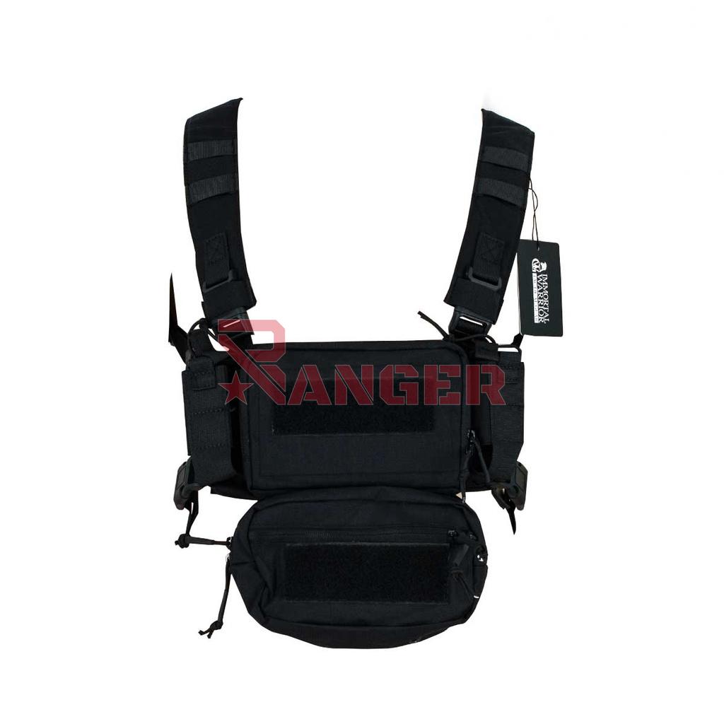 CHALECO IMMORTAL CHEST RIG MMO NEGRO