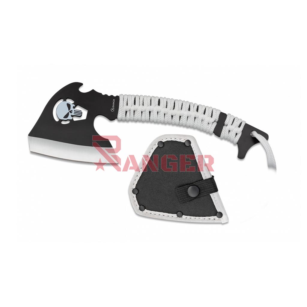 HACHA ALBAINOX PUNISHER NEGRA-BLANCA