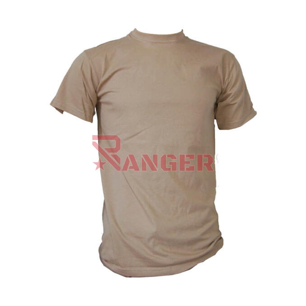 CAMISETA RACING LISA MANGA CORTA TAN