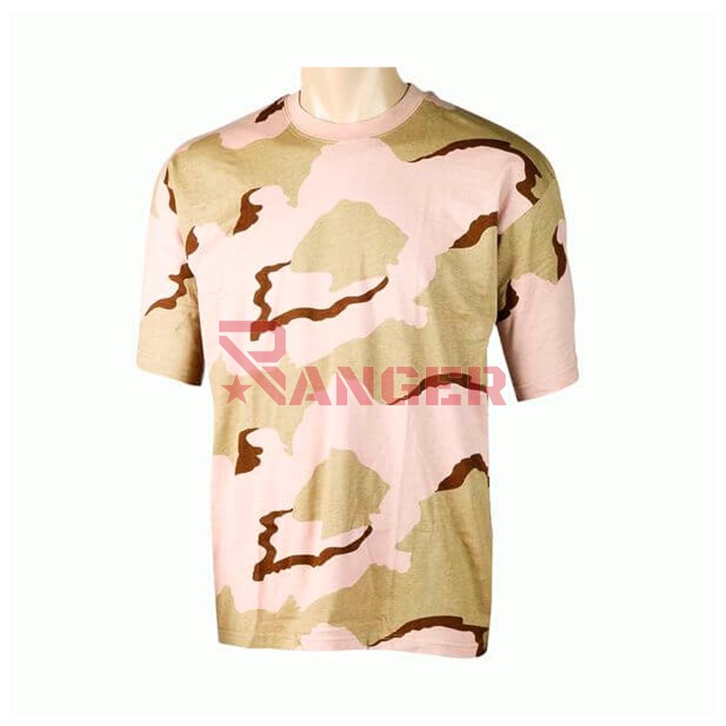 CAMISETA CAMO DESIERTO CLARO M/CORTA