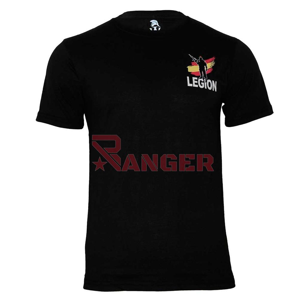 CAMISETA IMMORTAL LEGION ESPAÑA SILUETA NEGRA