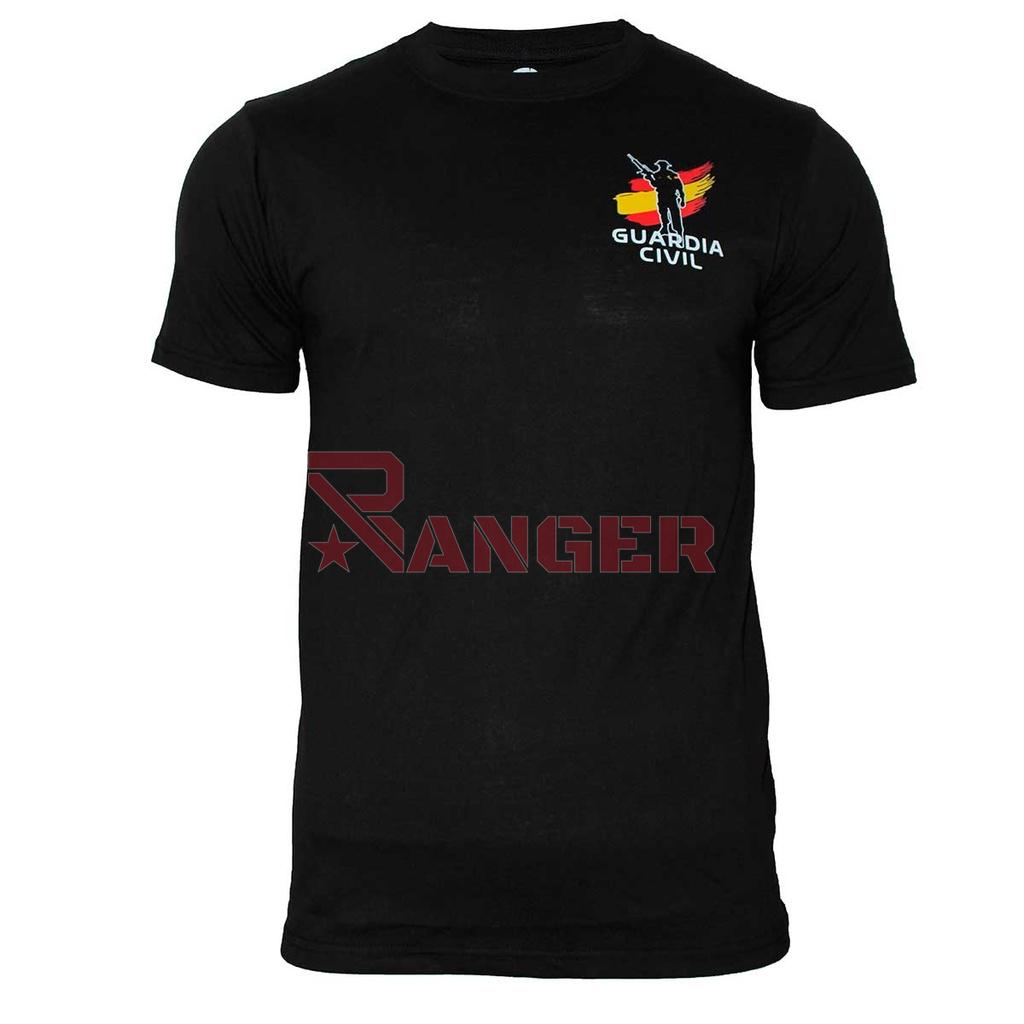 CAMISETA IMMORTAL GUARDIA CIVIL ESPAÑA SILUETA NEGRA