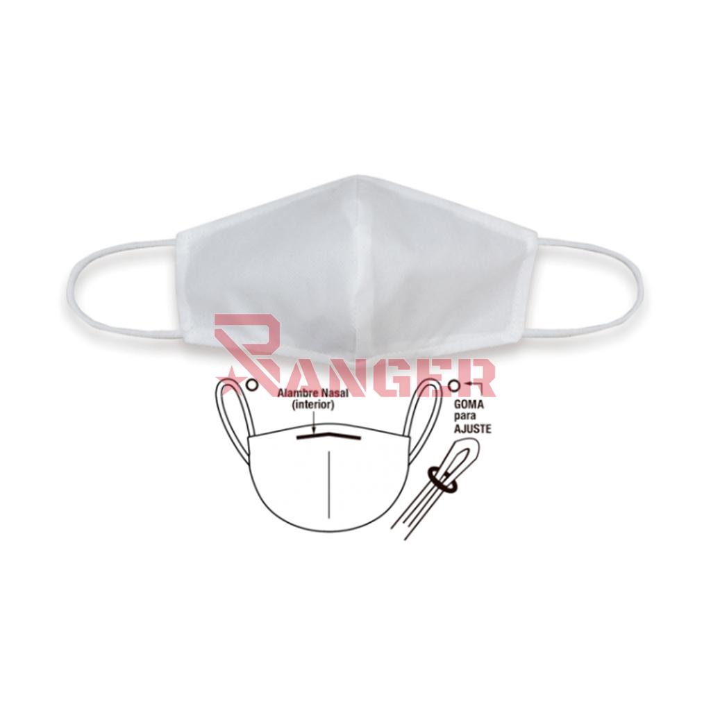 MASCARILLA TNT BLANCA LISA