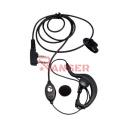AURICULAR WALKIE BAOFENG C/MICROFONO NEGRO