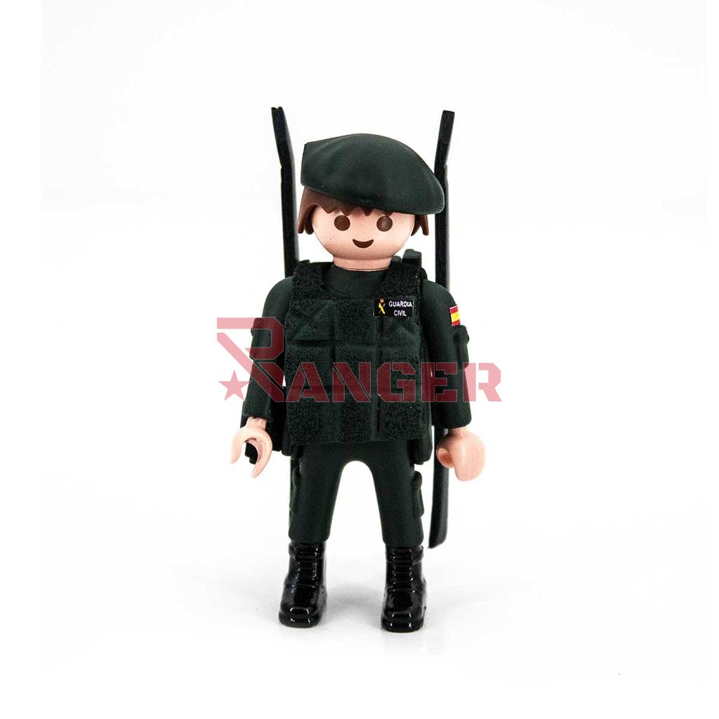 MUÑECO CUSTOM GUARDIA CIVIL ESQUIS VERDE