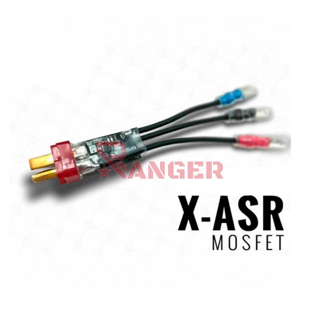 MOSFET GATE X-ASR NEGRO-ROJO