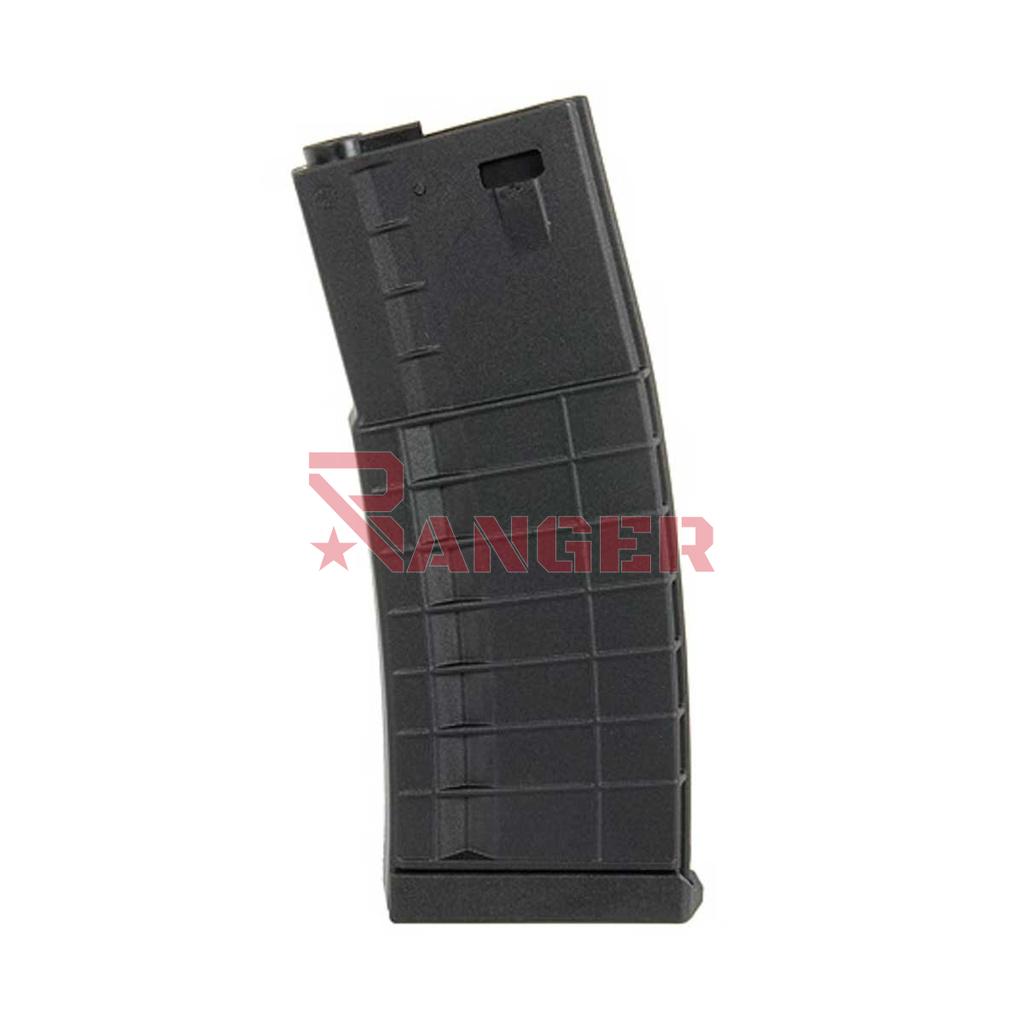CARGADOR FUSIL D-DAY HK416/M4 30/135RDS NEGRO