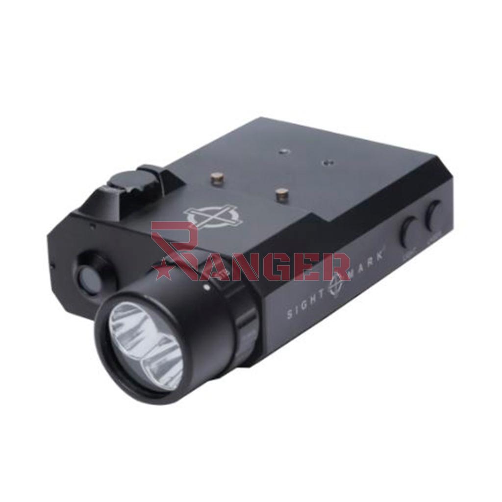 AN/PEQ SIGHTMARK LOPRO COMBO LASER VERDE/LUZ LED NEGRO