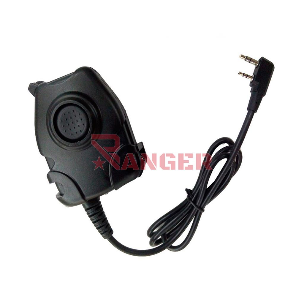 PTT Z-TACTICAL KENWOOD NEGRO
