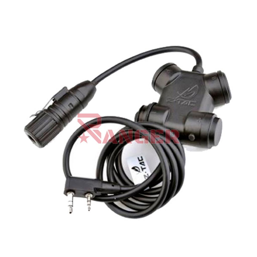 PTT Z-TACTICAL ZSLX CLARUS KENWOOD NEGRO