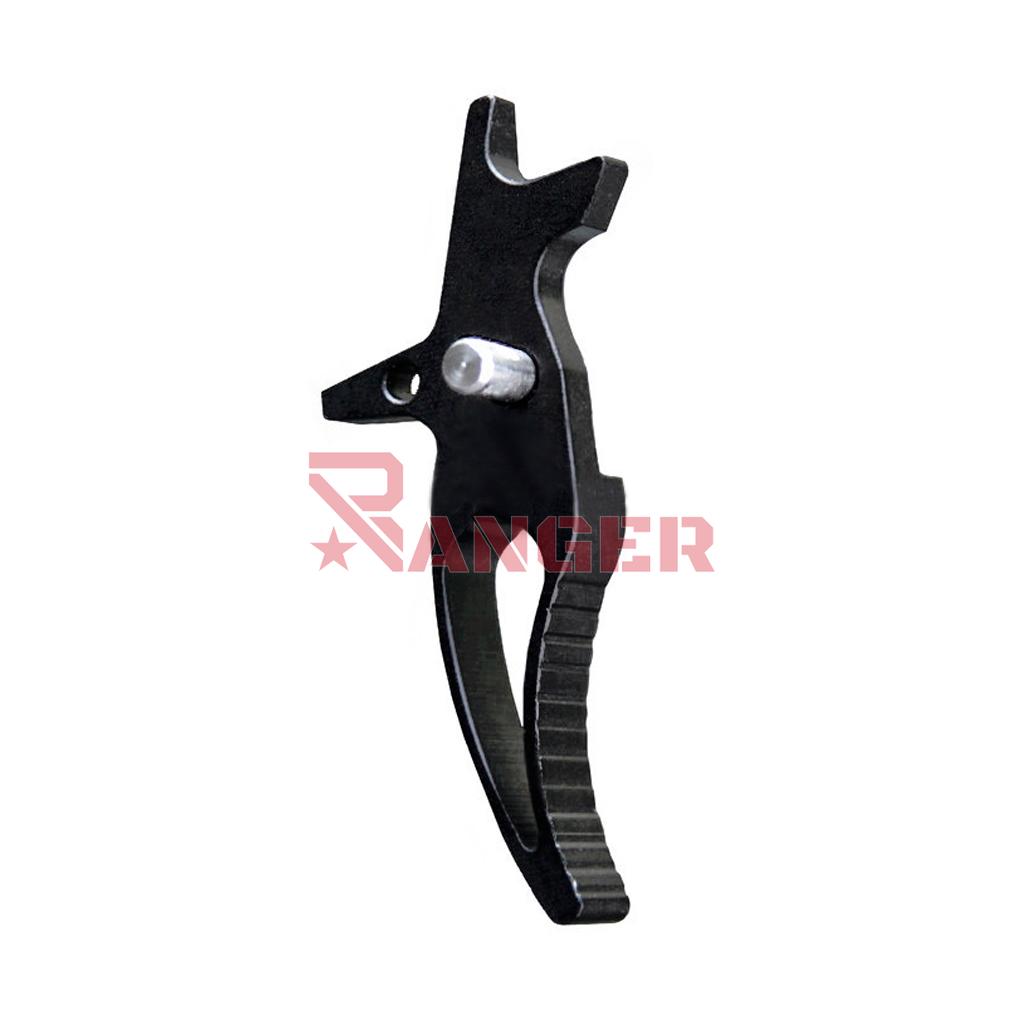 GATILLO CNC BALYSTIK CURVED M4 AEG NEGRO