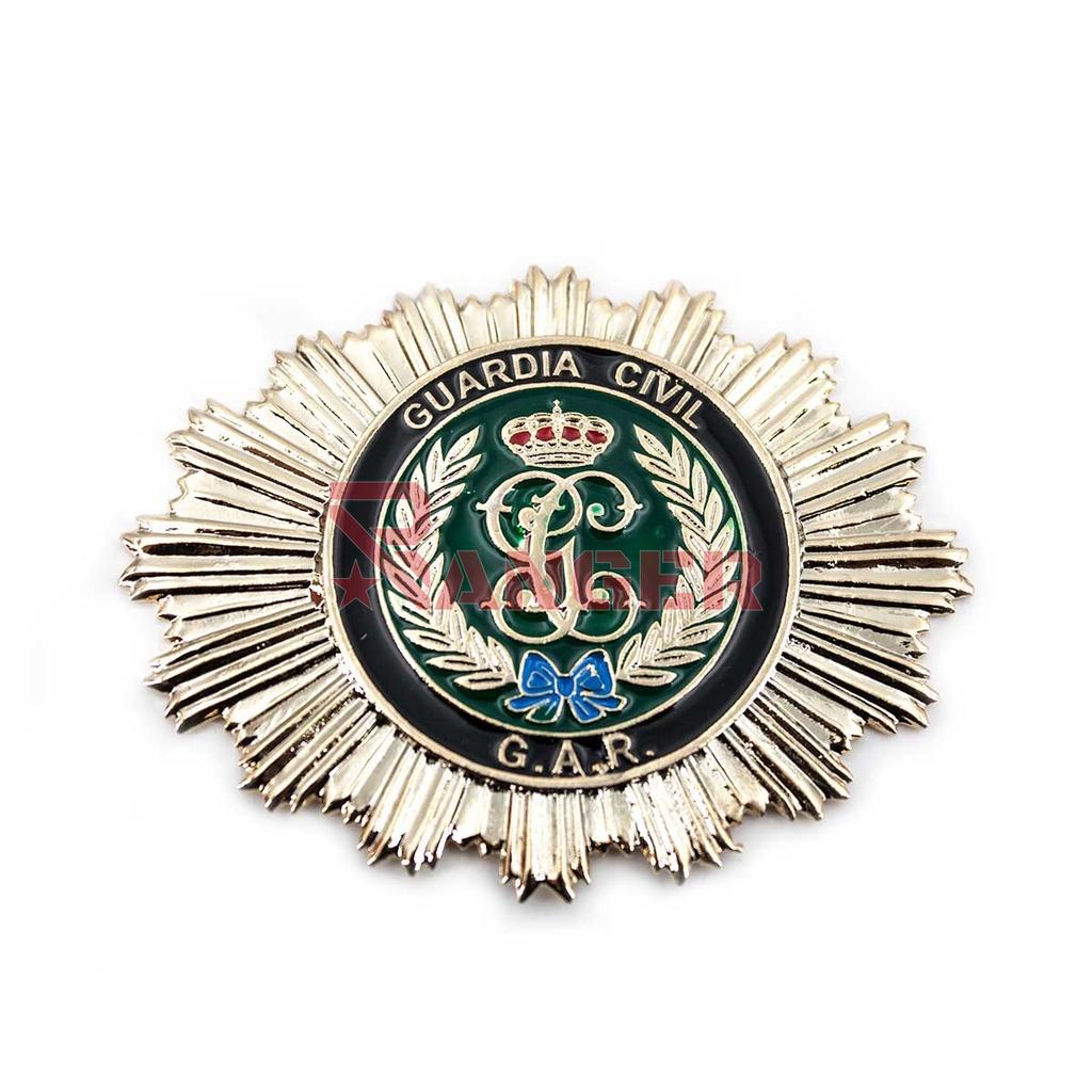 PLACA CARTERA METALICA GUARDIA CIVIL GAR