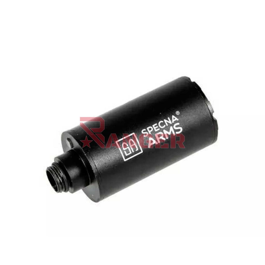 MINI SILENCIADOR TRAZADOR SPECNA ARMS MTU NEGRO