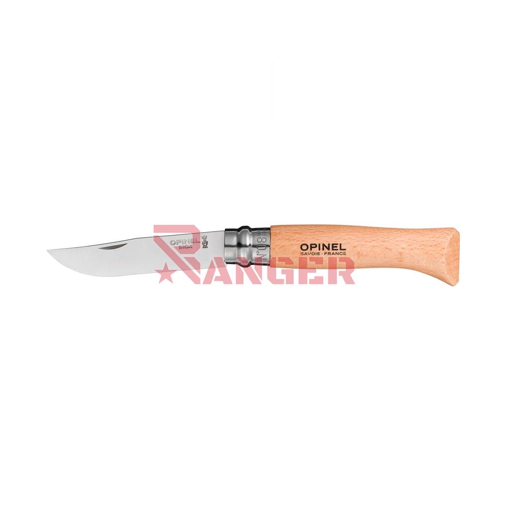 NAVAJA OPINEL INOXIDABLE Nº8 MADERA