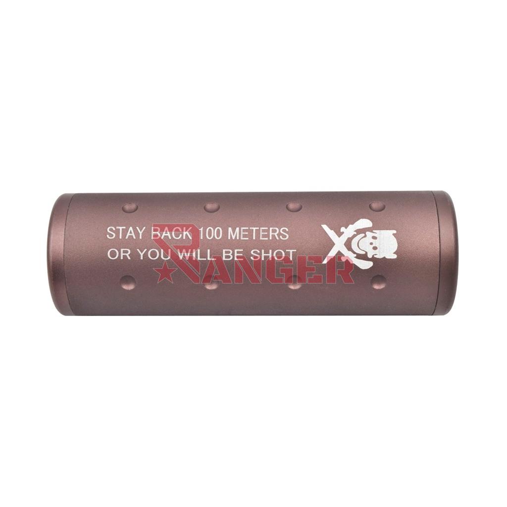 SILENCIADOR BIG DRAGON STUBBY 100MM TAN