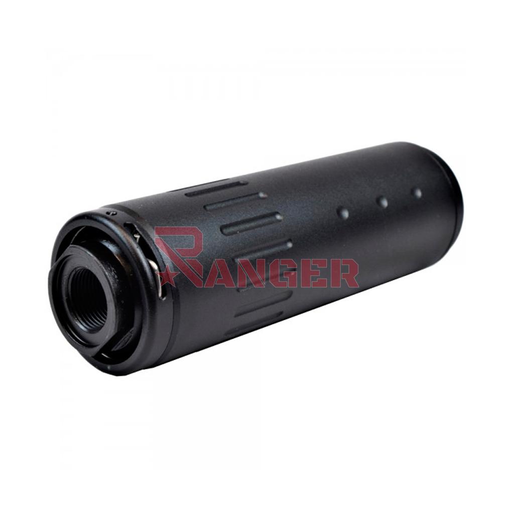 SILENCIADOR BIG DRAGON EXT/RAPIDA 111MM NEGRO