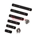 RAIL ENGANCHE M/KEYMOD MP SET 6PCS NEGRO