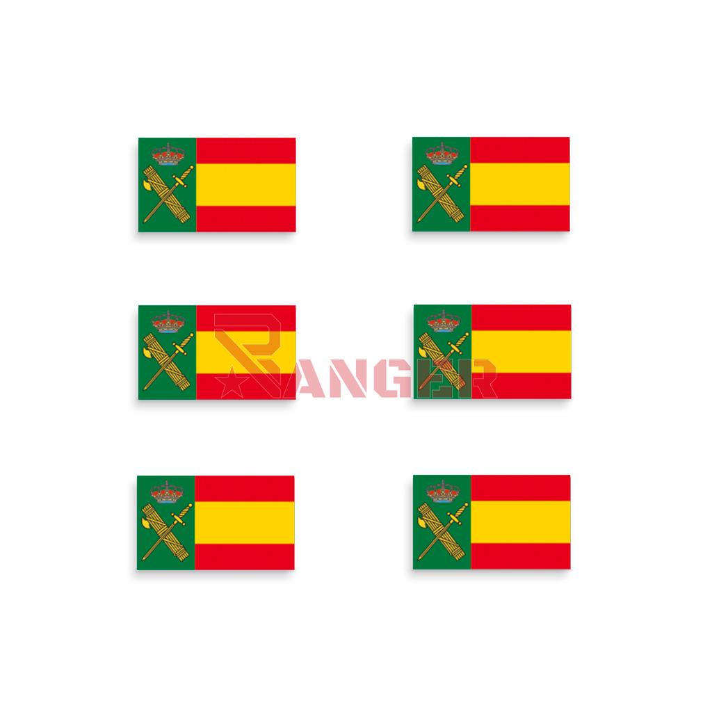 PEGATINA ABULTADA BARBARIC 6PCS GUARDIA CIVIL