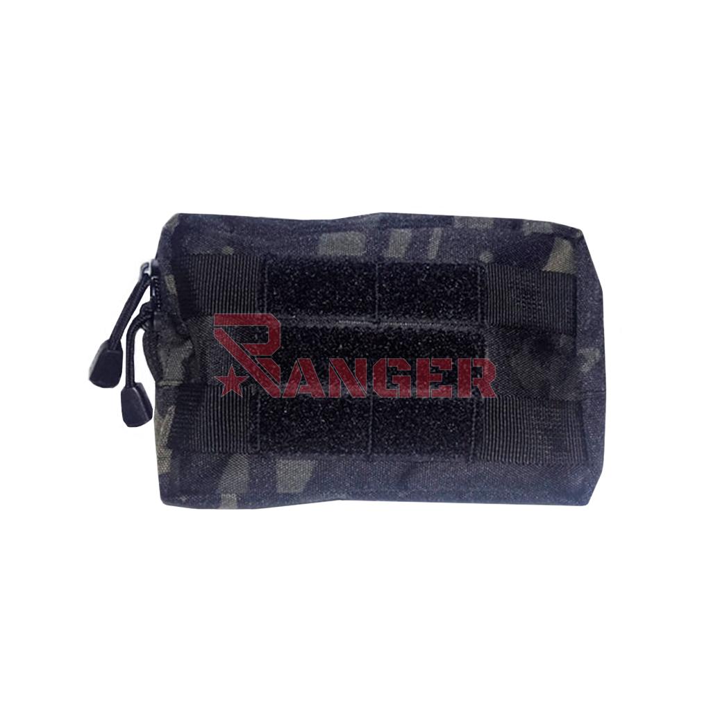 BOLSITO MOLLE RECTANGULAR PEQ. VELCRO MULTICAM BLACK