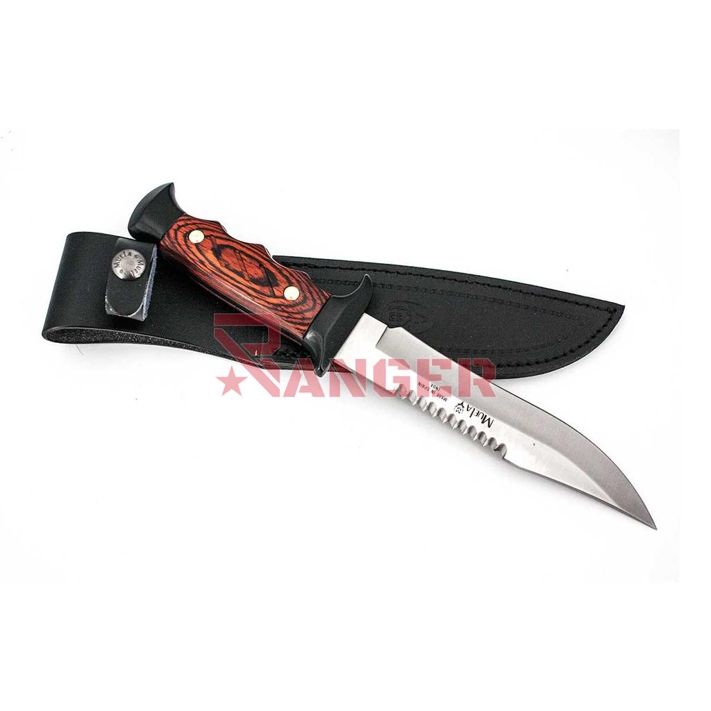 CUCHILLO MUELA ZAMAK CACHAS NEGRO