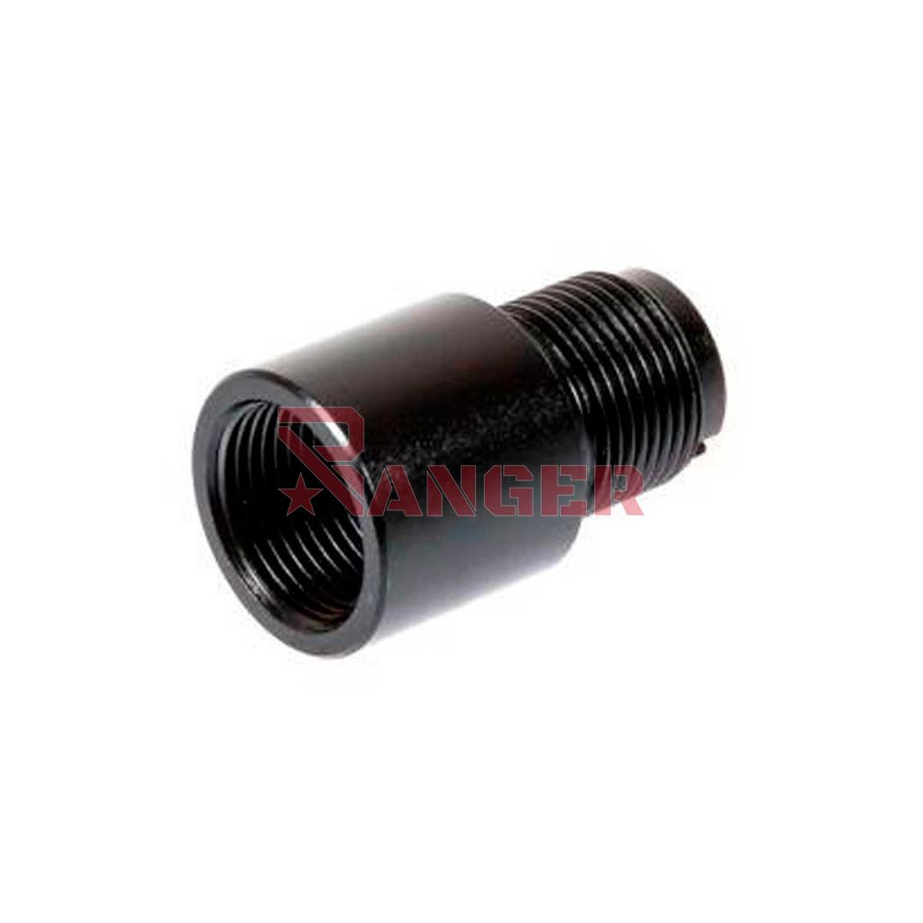 ADAPTADOR SILENCIADOR ROSCA SPECNA ARMS 14MM CW/14MM CCW NEGRO
