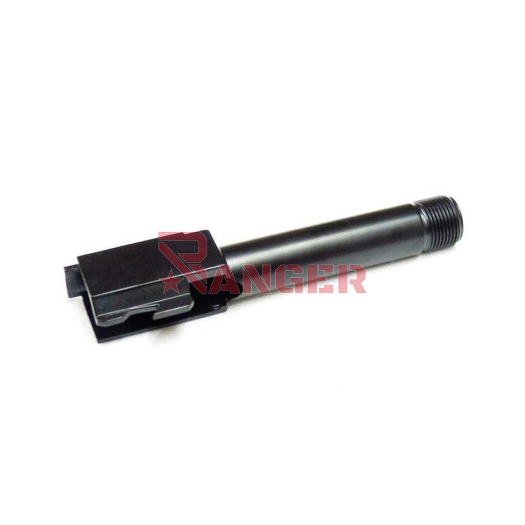 CAÑON PISTOLA EXTERNO KJW GLOCK 23 C/ROSCA NEGRO
