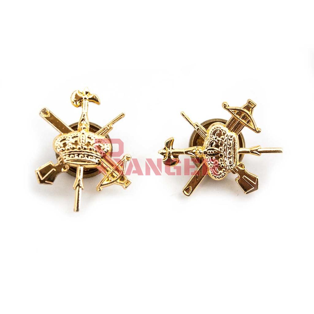 EMBLEMA METALICO CUELLO 2PCS LEGION