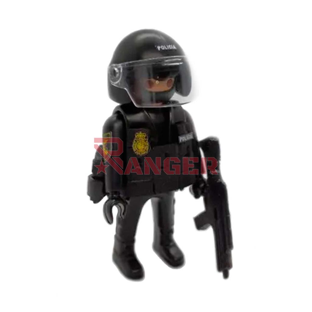 MUÑECO CUSTOM POLICIA NACIONAL CASCO GEOS