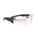 GAFA BOLLE RUSH PLUS TRANSPARENTE PATILLA NEGRA