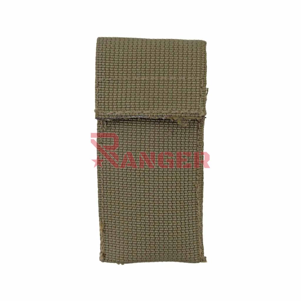 FUNDA NAVAJA LONA MILITAR VERDE