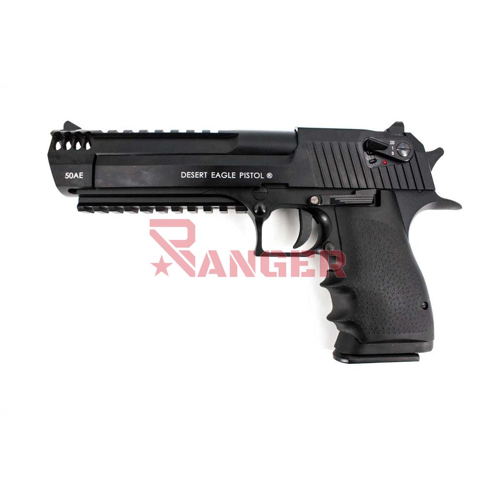 PISTOLA DESERT EAGLE 50AE L6 RIS CO2 NEGRA