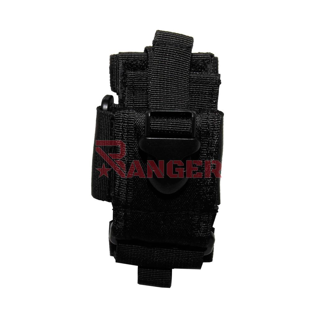 FUNDA WALKIE MOLLE PEQ. NEGRA