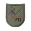 PARCHE LEGION VII BANDERA VALENZUELA C/VELCRO  VERDE