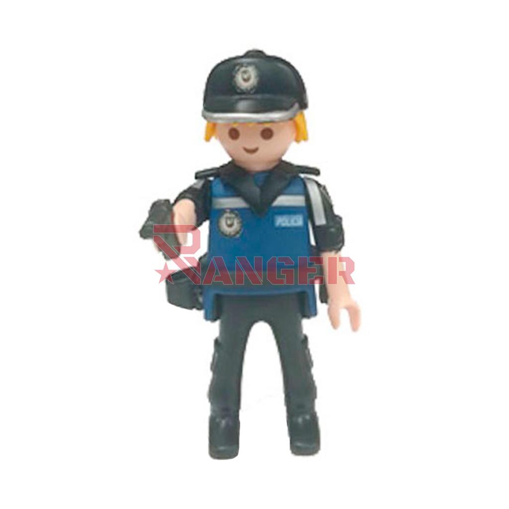 MUÑECO CUSTOM POLICIA MUNICIPAL SEGURIDAD