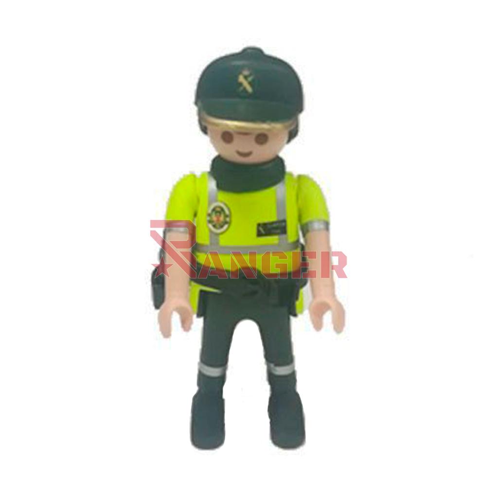 MUÑECO CUSTOM GUARDIA CIVIL TRAFICO AMARILLO-VERDE