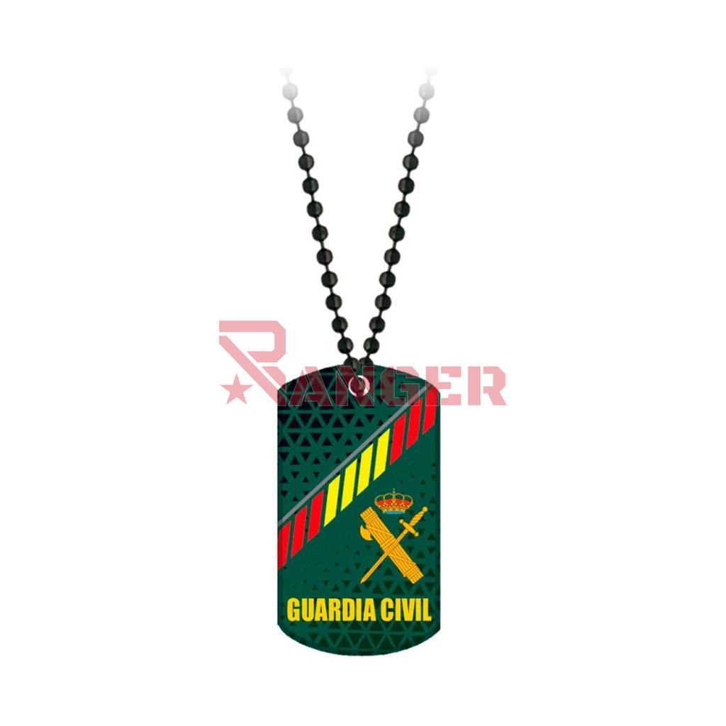 CHAPA C/CADENA 3D GUARDIA CIVIL