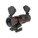 VISOR MAGNIFICADOR THETA OPTICS 3X35 NEGRO