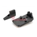 ADAPTADOR RMR Y ALZA EN ACERO PARA AAP01 ACTION ARMY NEGRO