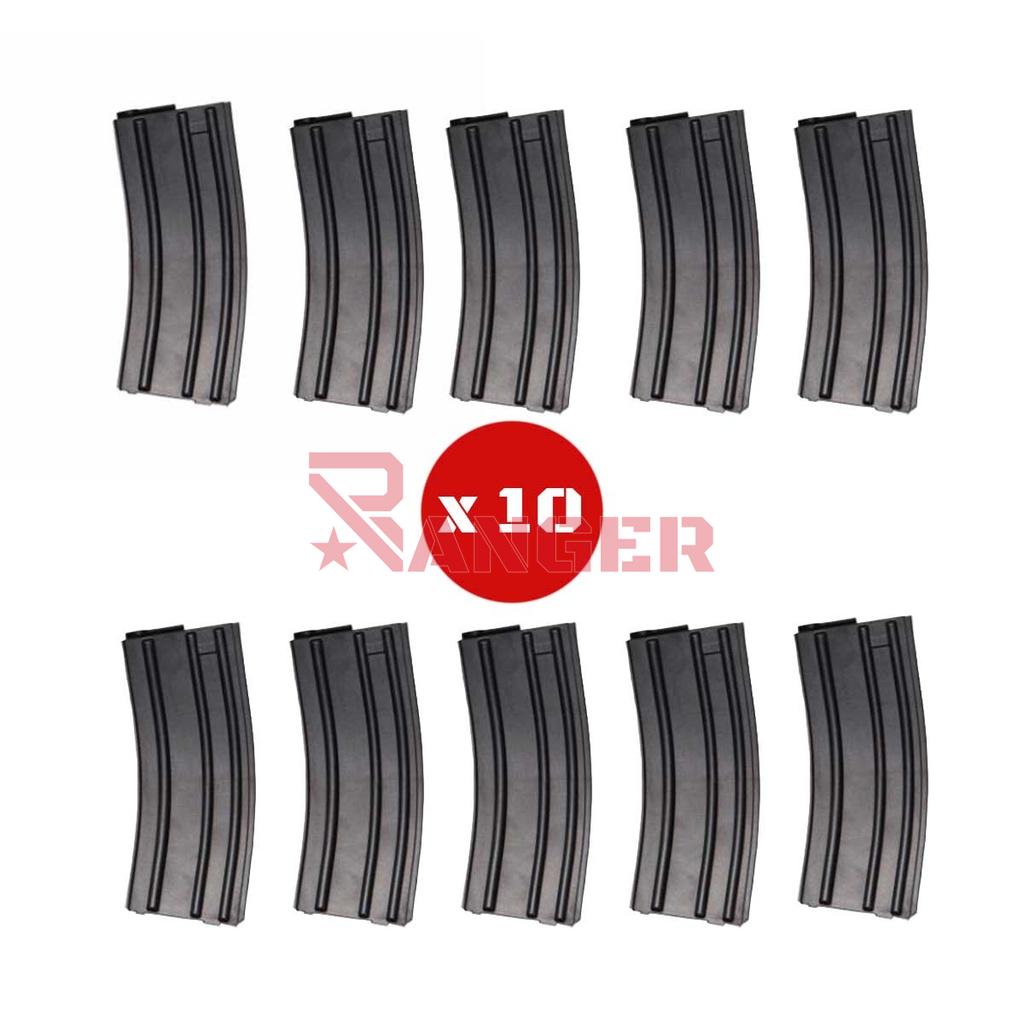 CARGADOR FUSIL M4 ASG 140RDS 10PCS NEGRO
