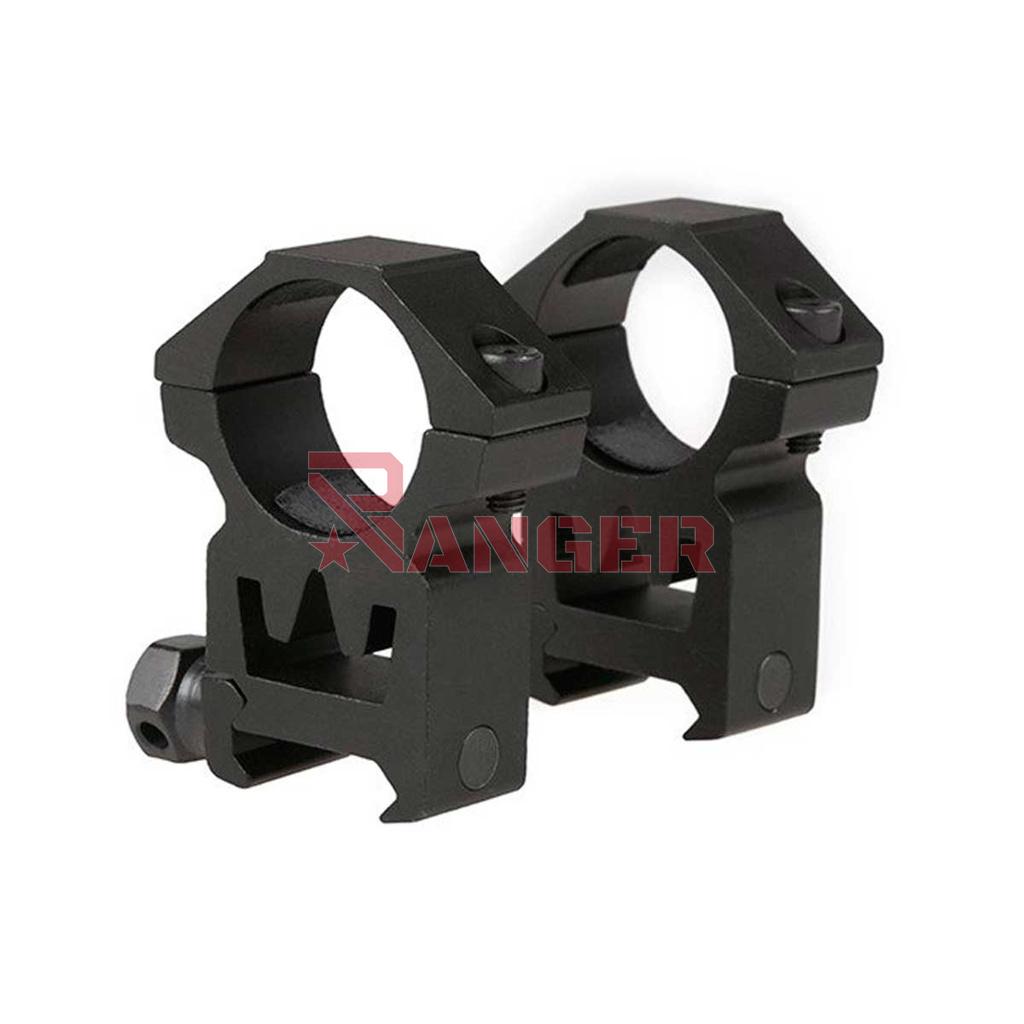 MONTURA THETA OPTICS 25MM ALTA NEGRA