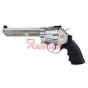 REVOLVER HFC 4" HG-133C-1 GAS PLATA
