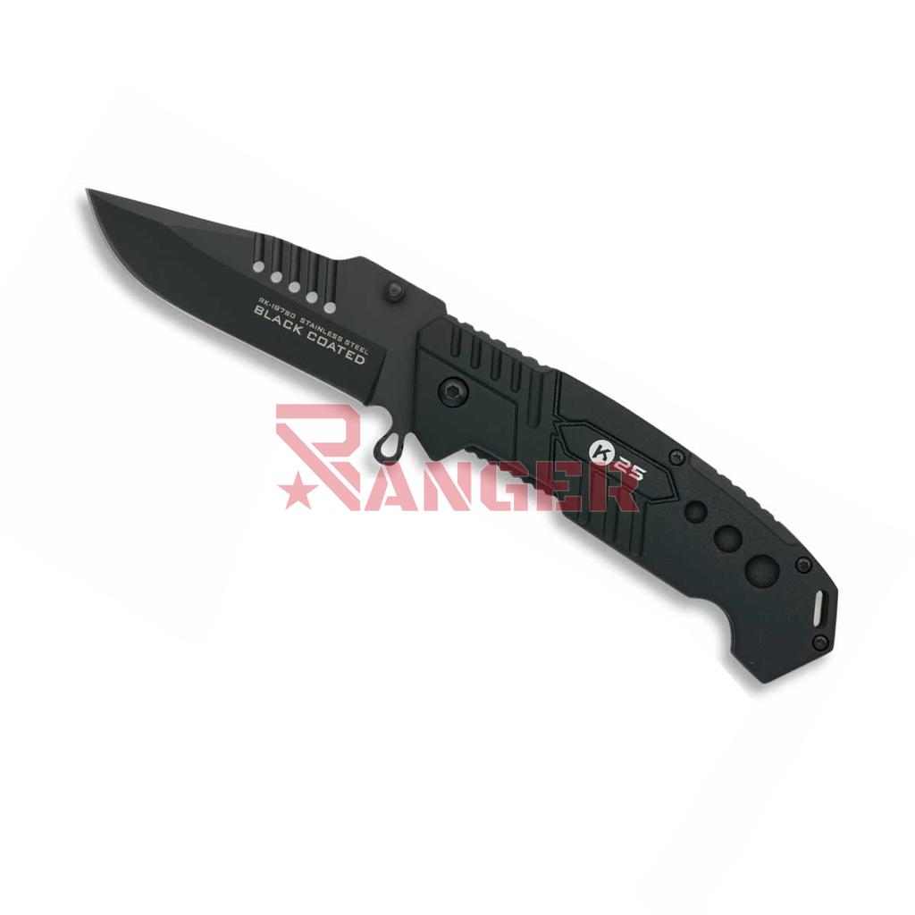 NAVAJA K25 BLACK COATED 8.5CM CON FUNDA NEGRA