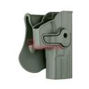 FUNDA PISTOLA RIGIDA AMOMAX GLOCK VERDE