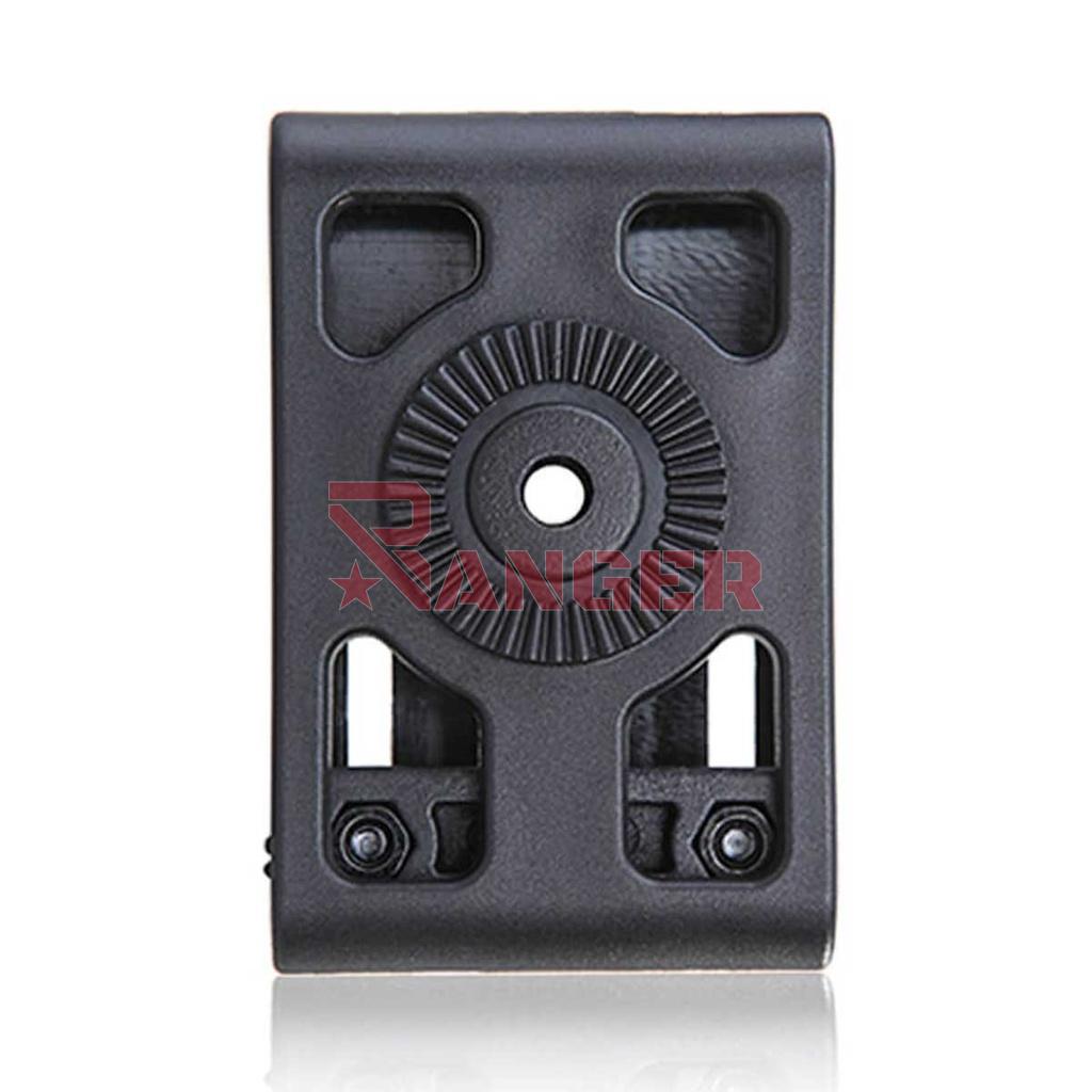 ADAPTADOR CINTURON ANCHO AMOMAX BELT LOOK NEGRO